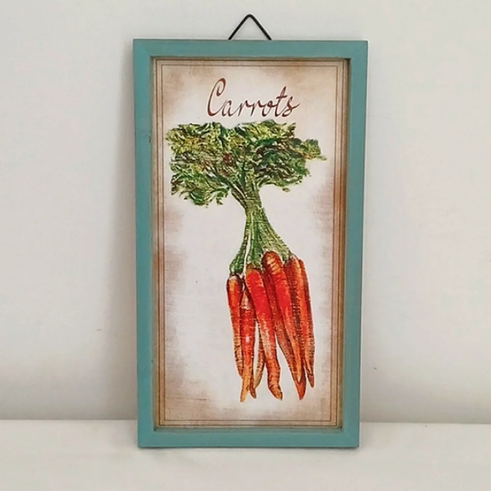 Vegetable Trio Framed Wall Art
